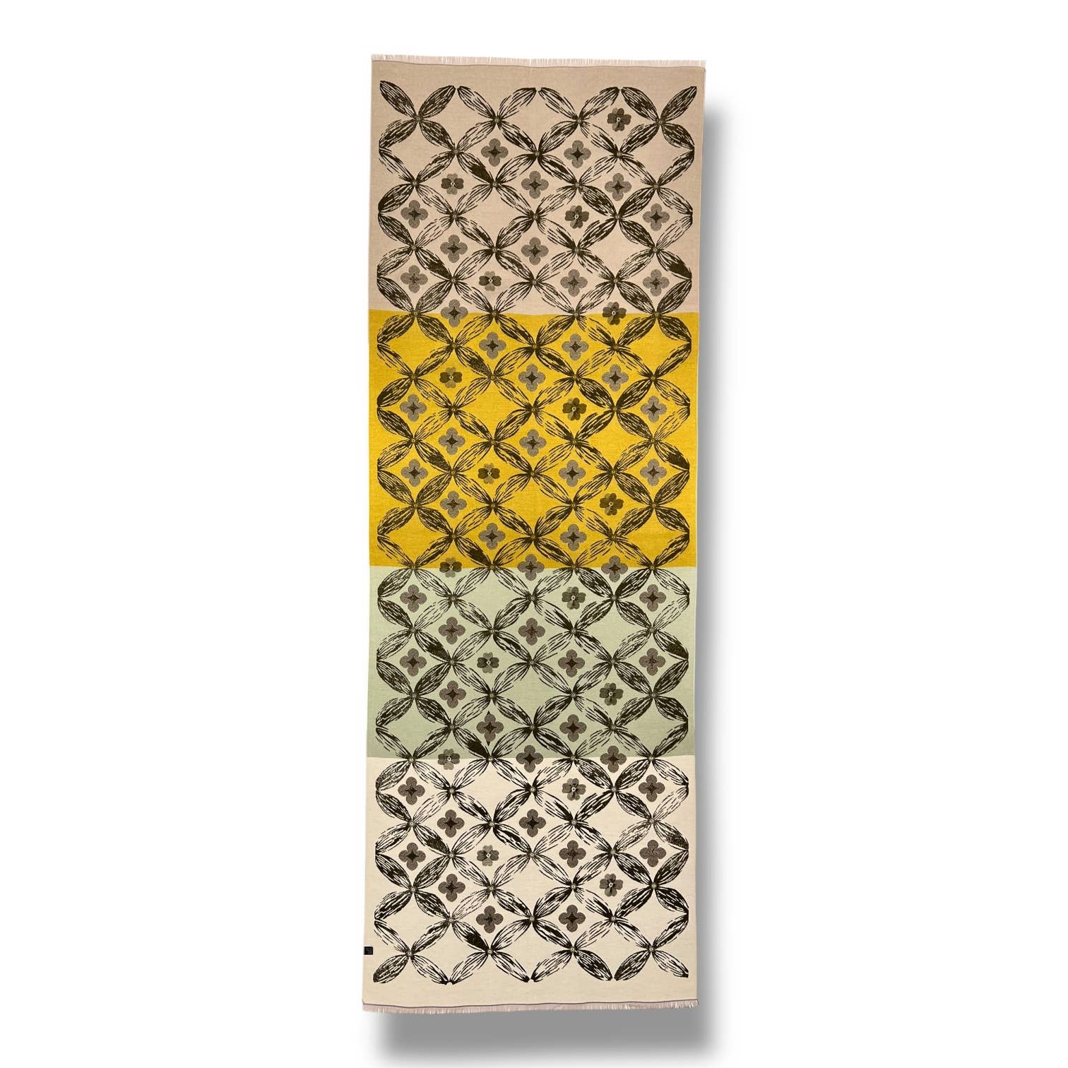 London Scarves - Vendita all'ingrosso Sciarpa - Donna - Sciarpa in misto cashmere a motivo geometrico17