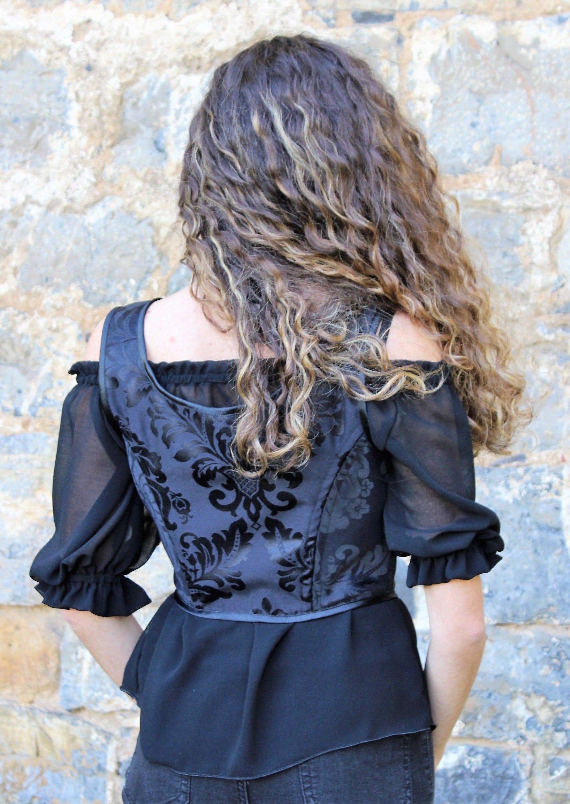 Haizea Arranz - Vente Corset – femme - Corset Renaissance à baleines pour corsage6