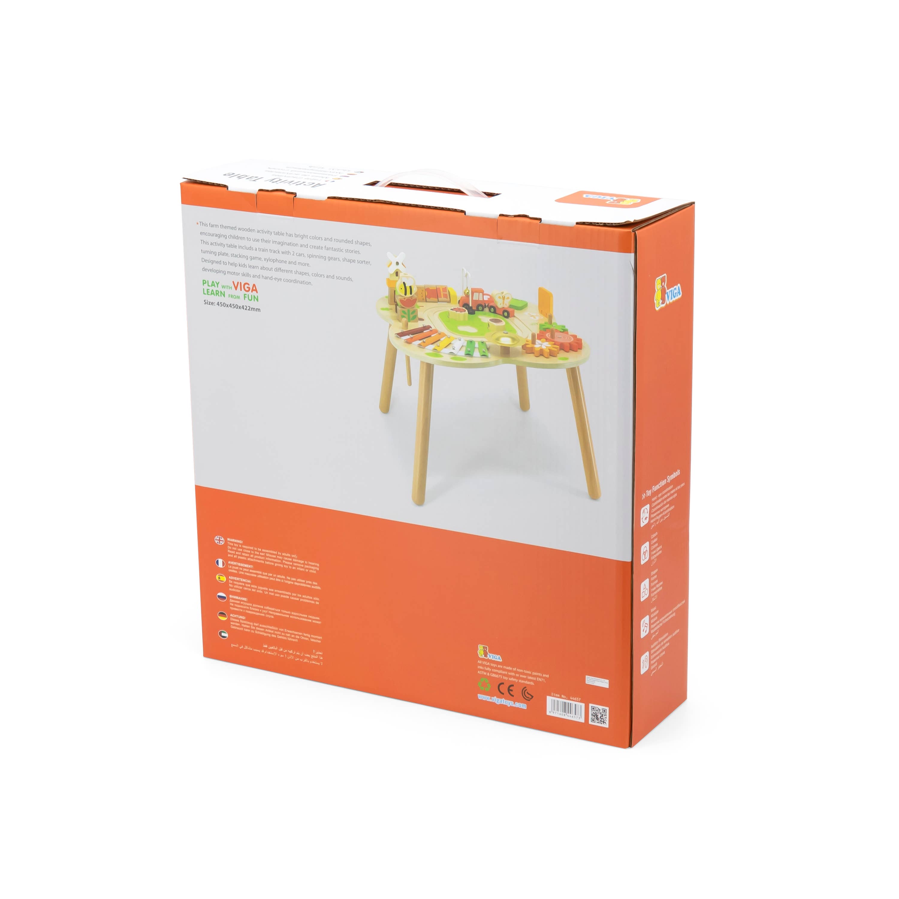 Trade Toys Limited - Wholesale Wood Toy - Kids - Viga Activity Table6
