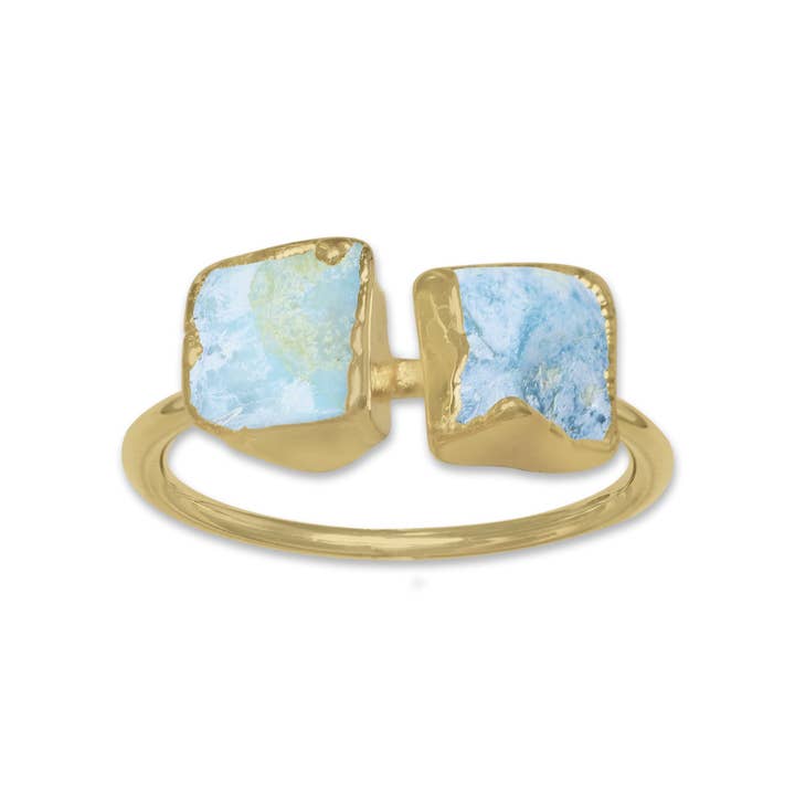 Handmade Jewels - Wholesale Cocktail/Statement Ring - Raw Crystal Ring – Silver, Gold, Rose Gold & Black Rhodium Finish | Natural Stones (Made to Order)11