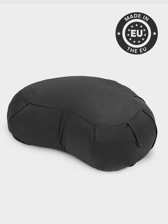 Yoga Studio Store - Wholesale Yoga Accessories - Yoga Studio European Organic Buckwheat Zafu Crescent Cushion28