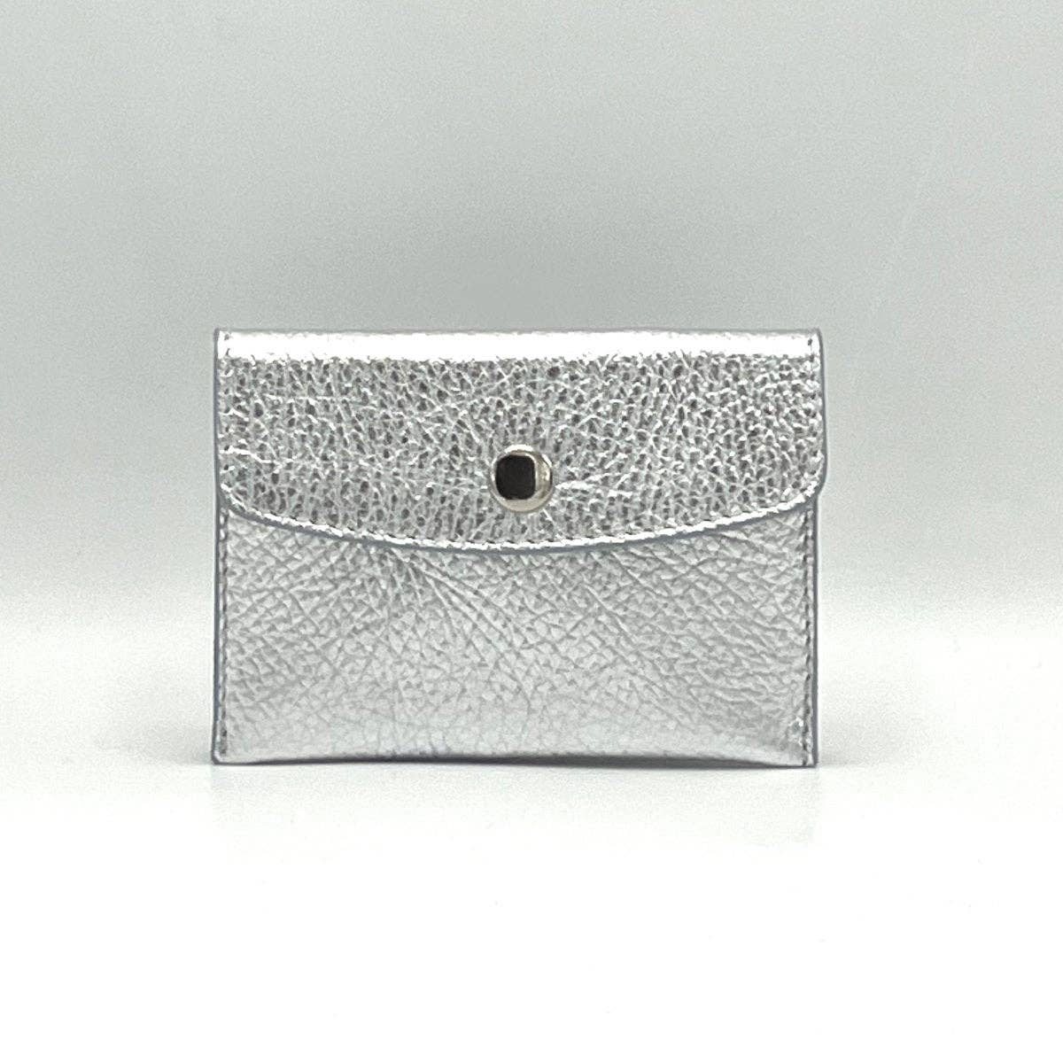 Suie Valentini srl - Vente Porte-monnaie – femme - Porte-monnaie en cuir véritable, Made in Italy, art. PO0211