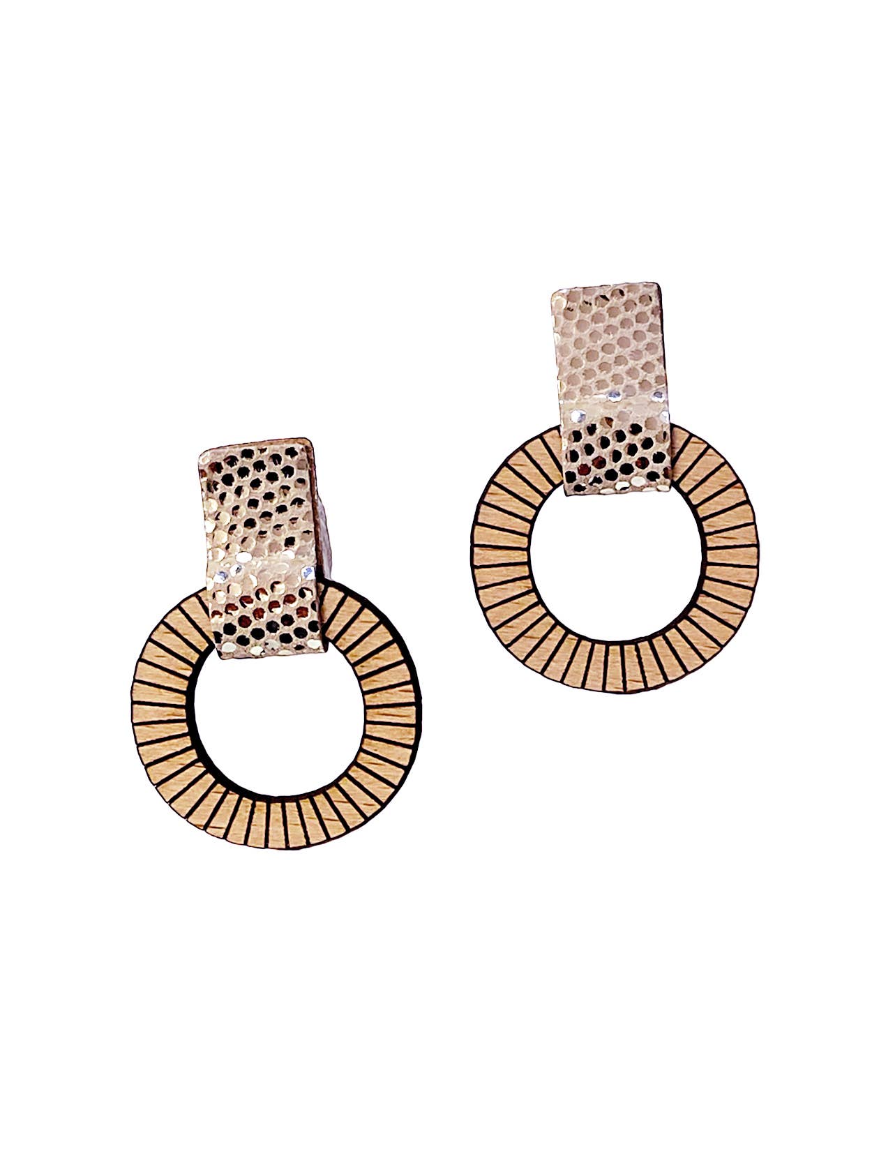 Ni une ni deux - Wholesale Dangle Earrings - Boucles d'oreilles LOLLIPOPS abeille1