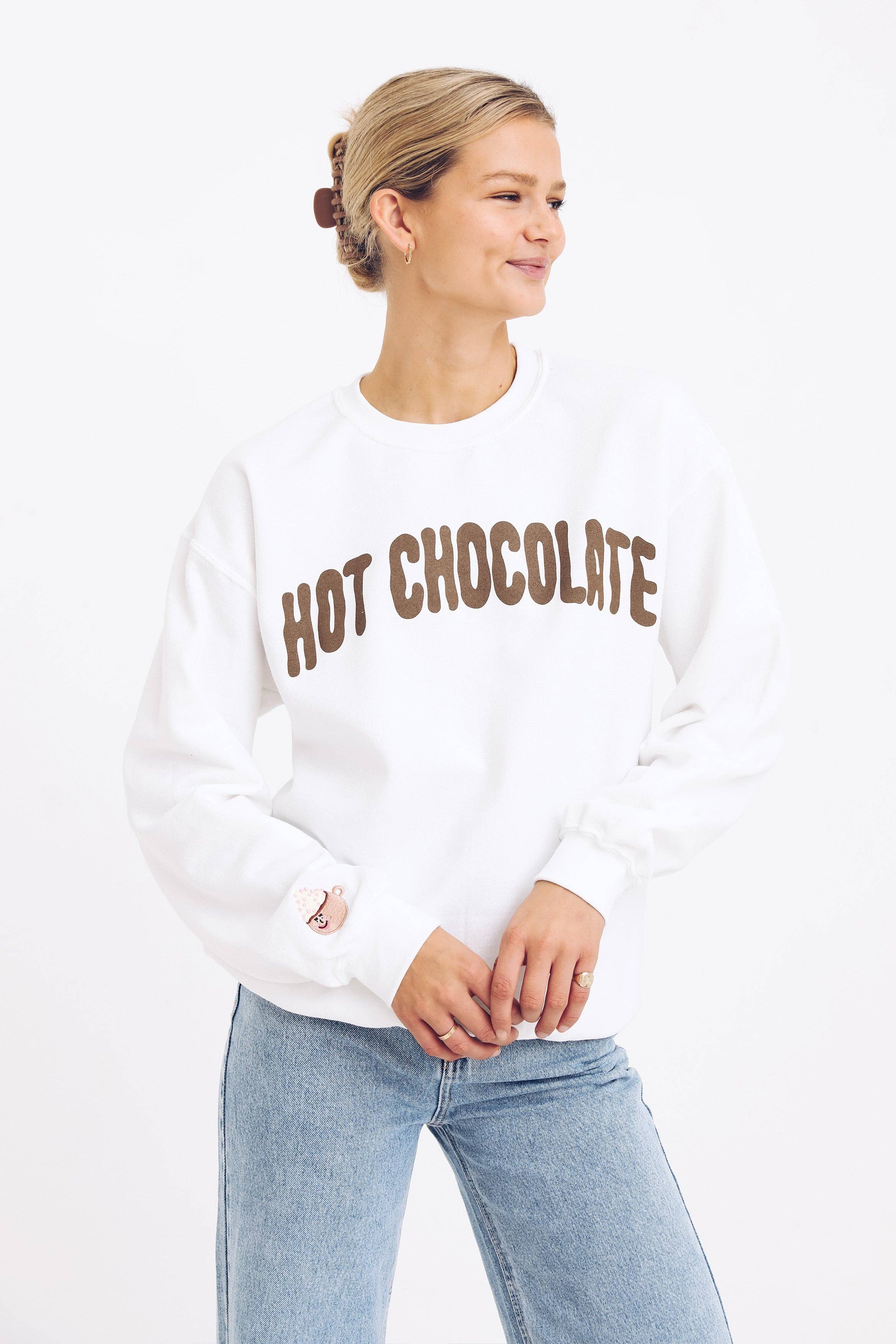 Limpet Store - Wholesale Graphic Sweatshirt - Women's - The Hot Chocolate Oversized Sweatshirt12