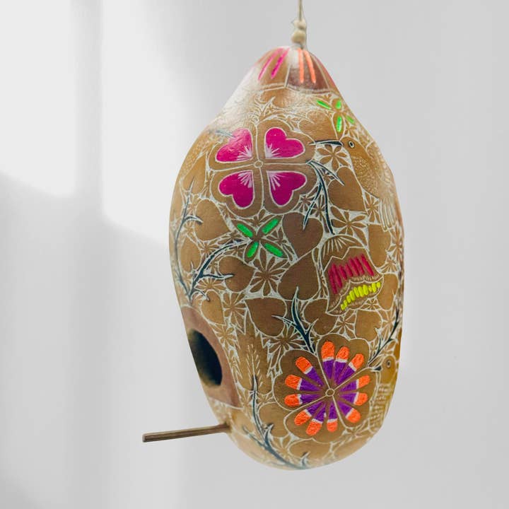 Blossom Inspirations - Wholesale Bird House - Forest Birdhouse Gourd19