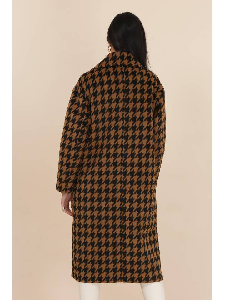 Attentif Paris – wholesale Rock - Dam – Houndstooth-mönstrad kappa3