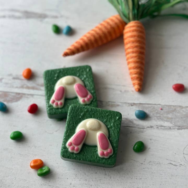 Chocolates Unlimited by Denise - Wholesale Chocolate Covered Sweets - Bunny Butt Chocolate Covered Gram Crackers2