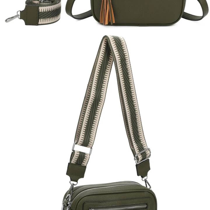 Ellas Trading – wholesale Crossbody bag – Women's – Urban Charm Tassel Ample Crossbody Bag - RB24080213