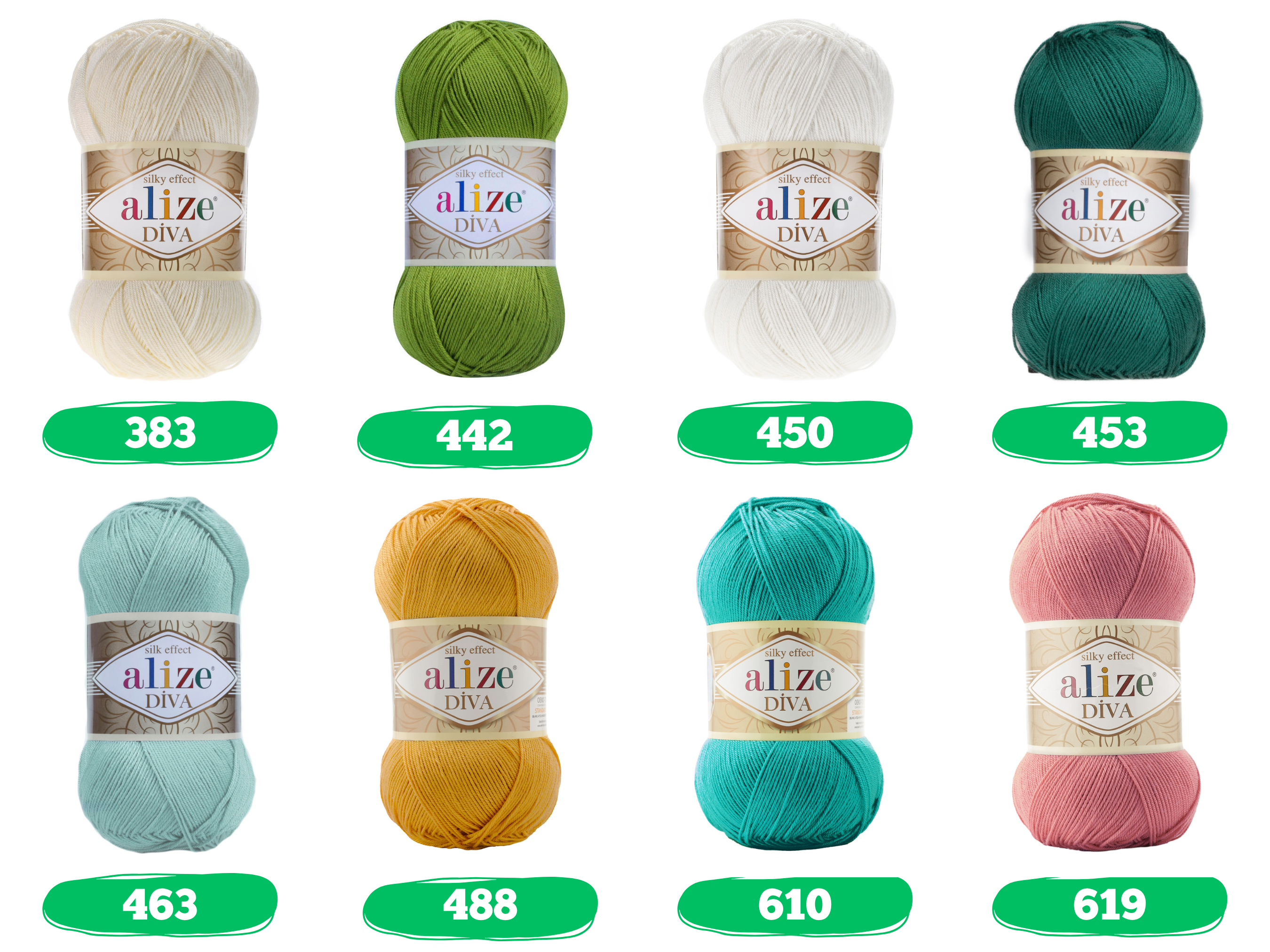 Craftsyarn - Vente Fils à tricoter - Alize Diva | Fil d'été acrylique léger pour bikini et amigurumi8
