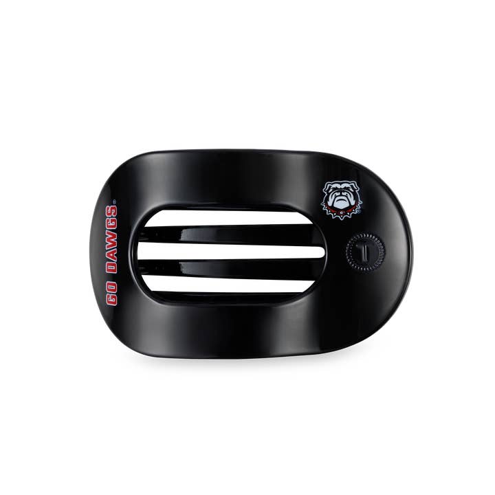 Flat Round Hair Clip | Medium | Go Dawgs! for wholesale by TELETIES