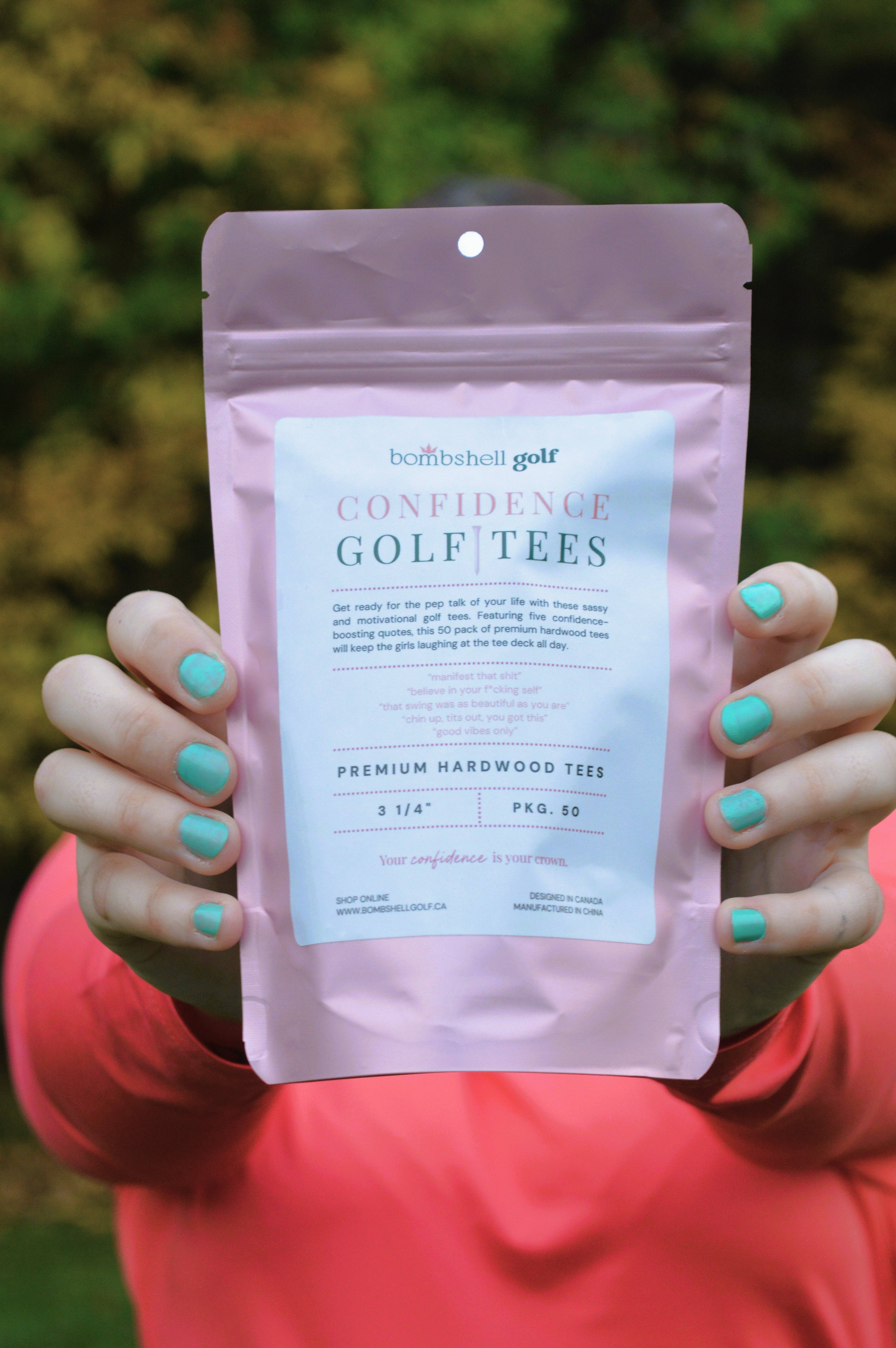 Bombshell Golf – wholesale Sporting accessories – Confidence Golf Tees - 50 Pack9