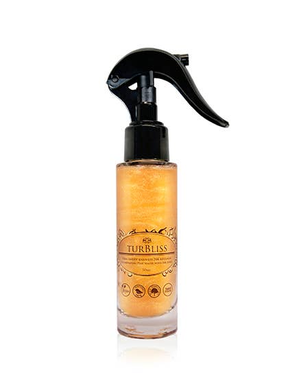 Turbliss Eau de tourbe illuminante avec or 24 carats 50 ml pour la vente par Turbliss Life