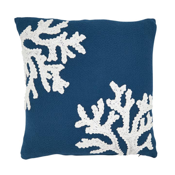 Coral Pillow for wholesale by Saro Lifestyle