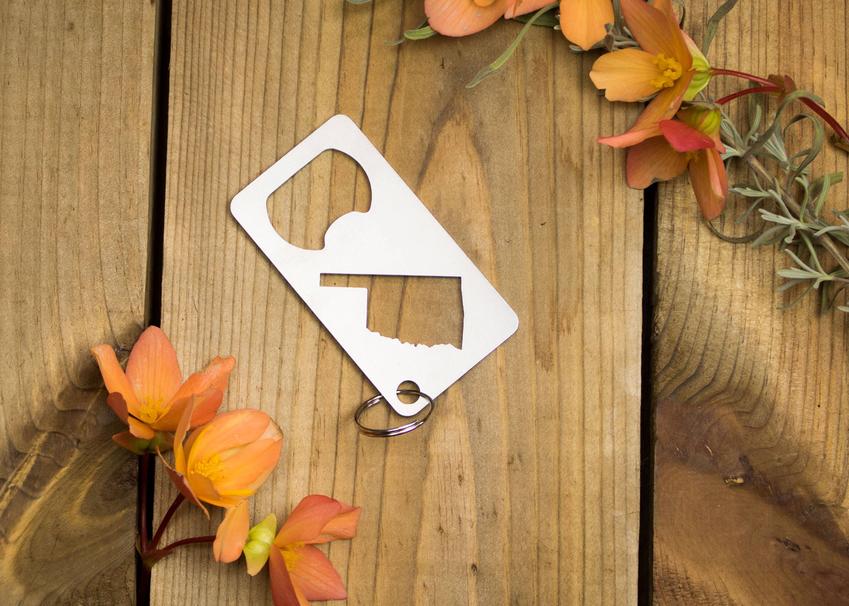 Iron Maid Art - Wholesale Bottle/Wine Opener - Oklahoma State Stainless Steel Beer Bottle Opener Gift Bar3