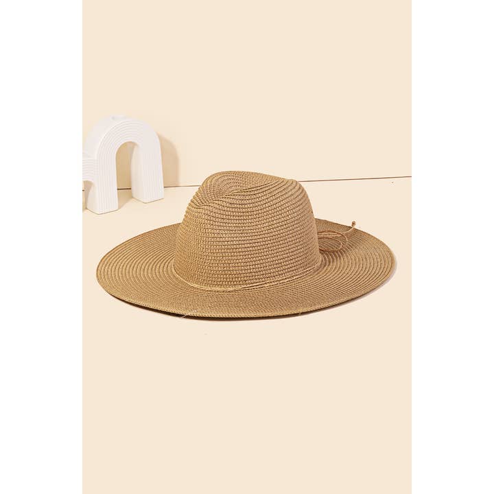 Anarchy Street – Großhandel Strohhut – Damen – Floppy Fedora Stroh-Sonnenhut1