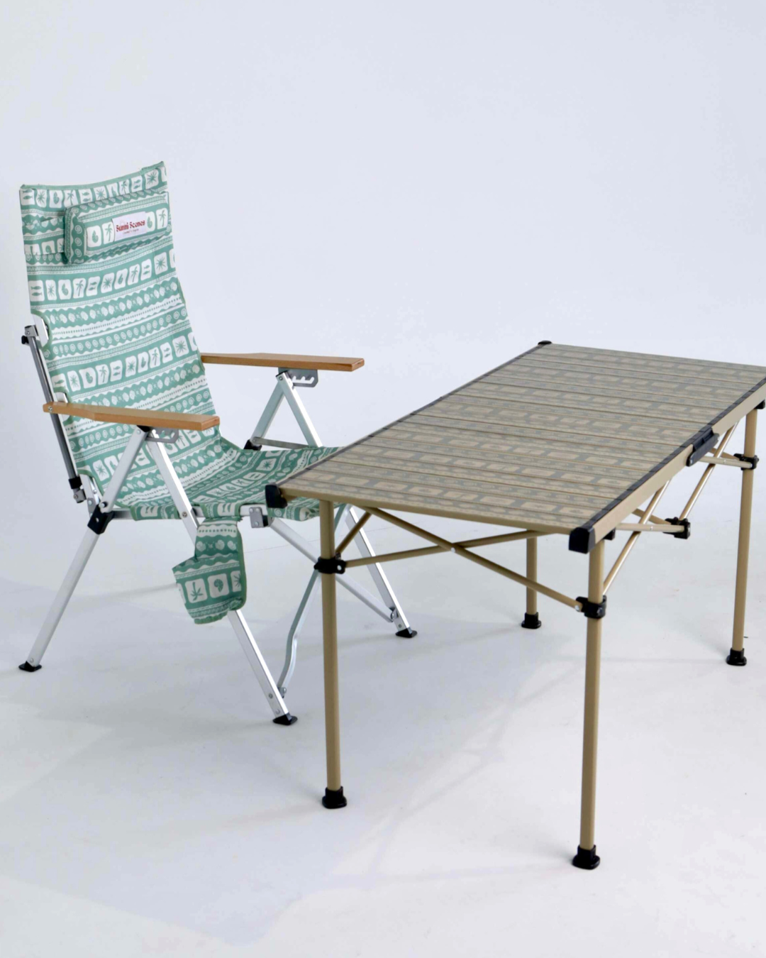 Sunni Scenes - Wholesale Patio table - Sage Camping Table3