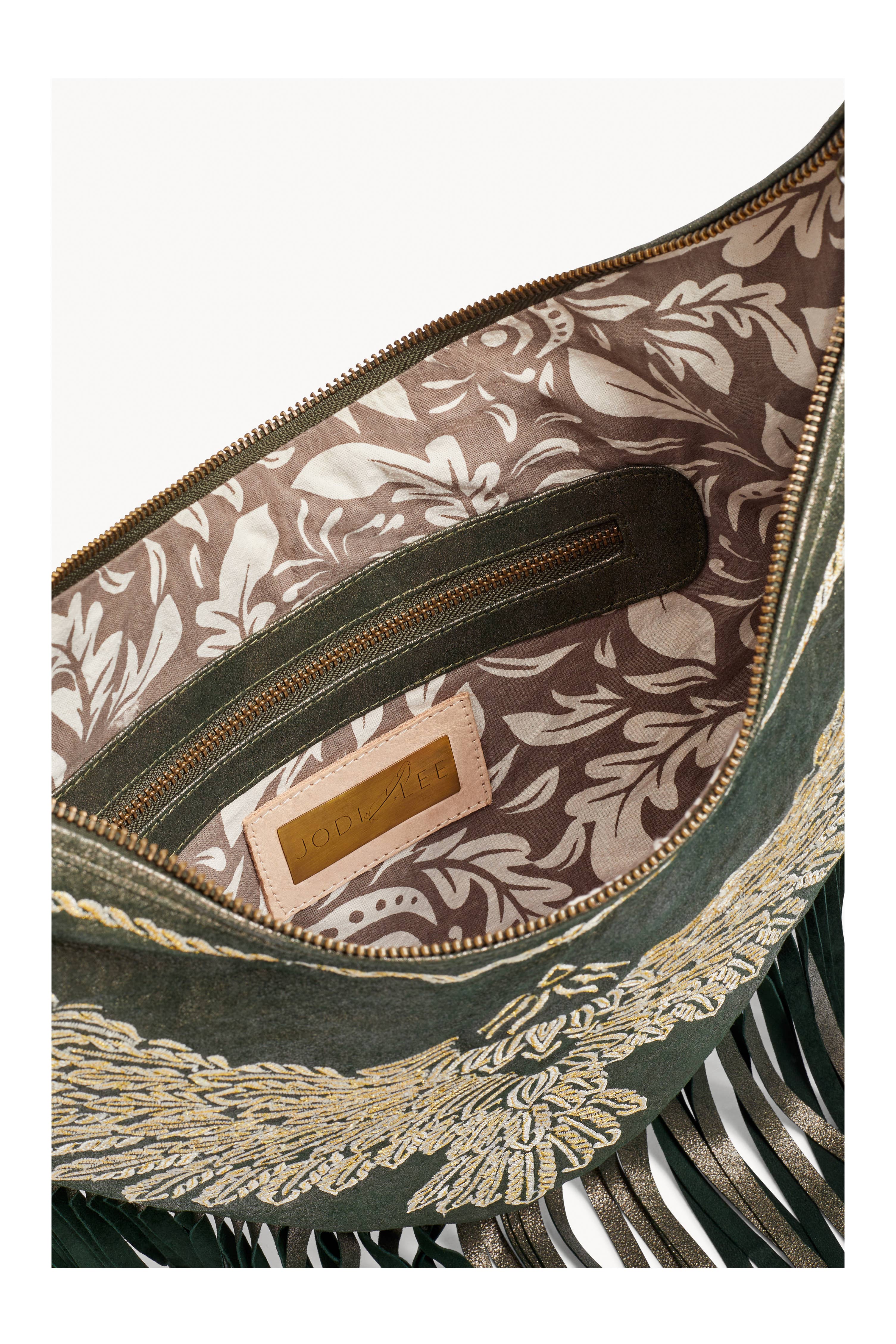 Fly Like An Eagle Bag Metallic Olive for wholesale on Faire4