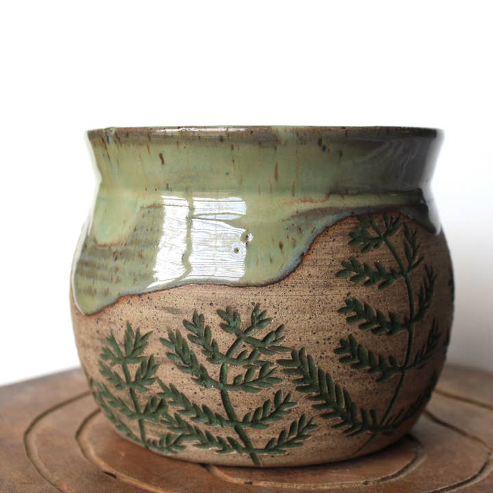 Fern Bowl for wholesale by The Midnight Mustard Seed