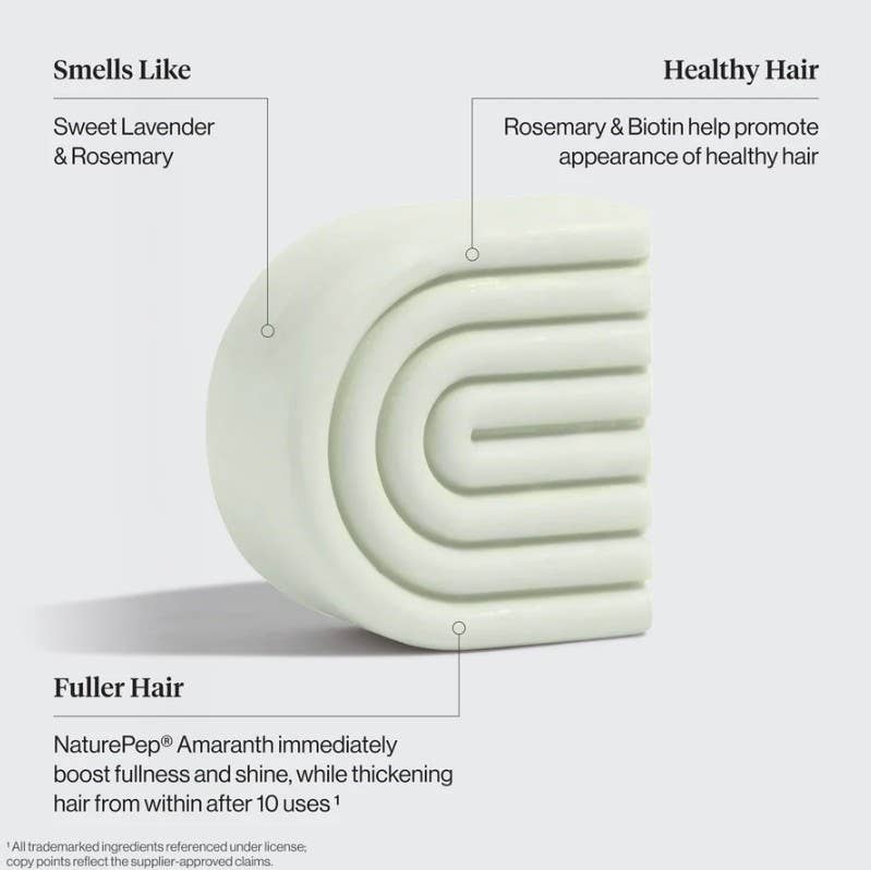 KITSCH - Wholesale Hair Conditioner - Rosemary & Biotin Volumizing Conditioner Bar2