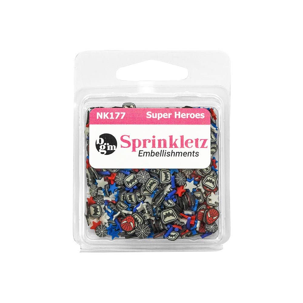Buttons Galore & More - Wholesale Craft Supplies - Super Heroes Polymer Clay Craft Embellishments1