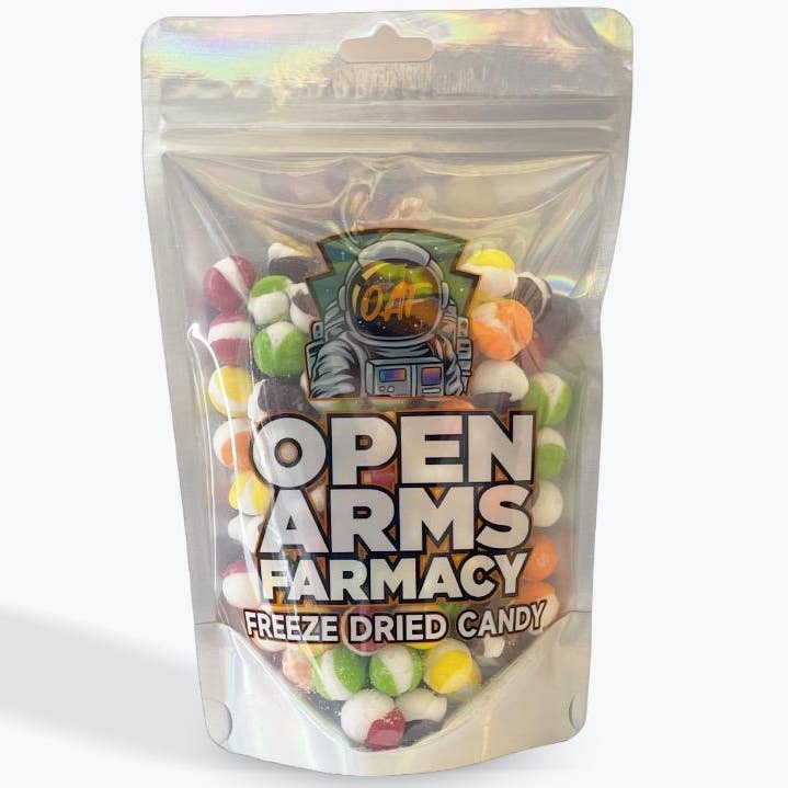 Open Arms Farmacy gevriesdroogde Crunch Candy Rainbow 5 oz voor wholesale door Open Arms Farmacy