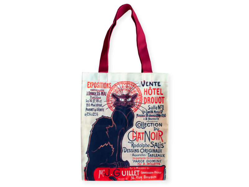 MUSEUM WEBSHOP - Wholesale Tote Bag - Unisex - Cotton Tote Bag, Le chat Noir, Theophile Steinlen0
