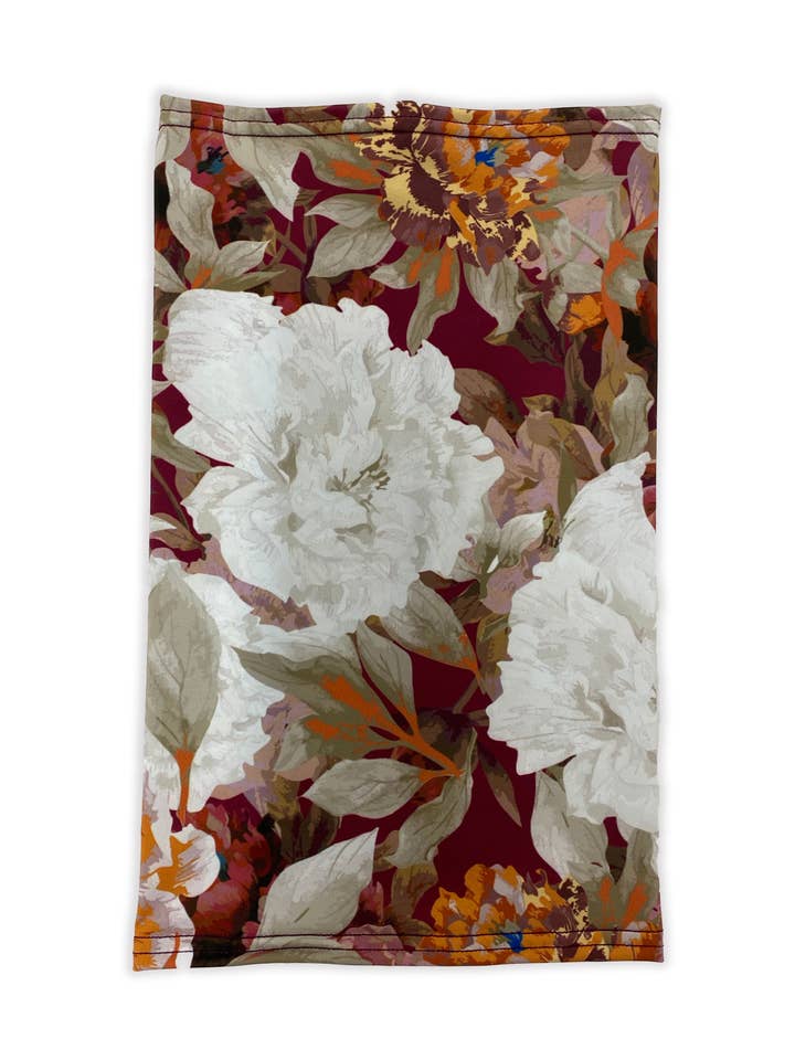 Gola de Pescoço Floral Borgonha *VENDA FINAL* por atacado de Colorado Threads