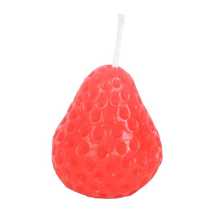 Something Different Wholesale – wholesale Novelty candle – Set of 3 Strawberry Shaped Candles2
