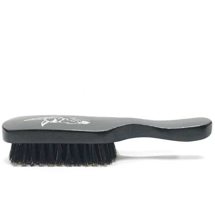 Boars Hair Beard Brush with Handle for wholesale by Badass Beard Care