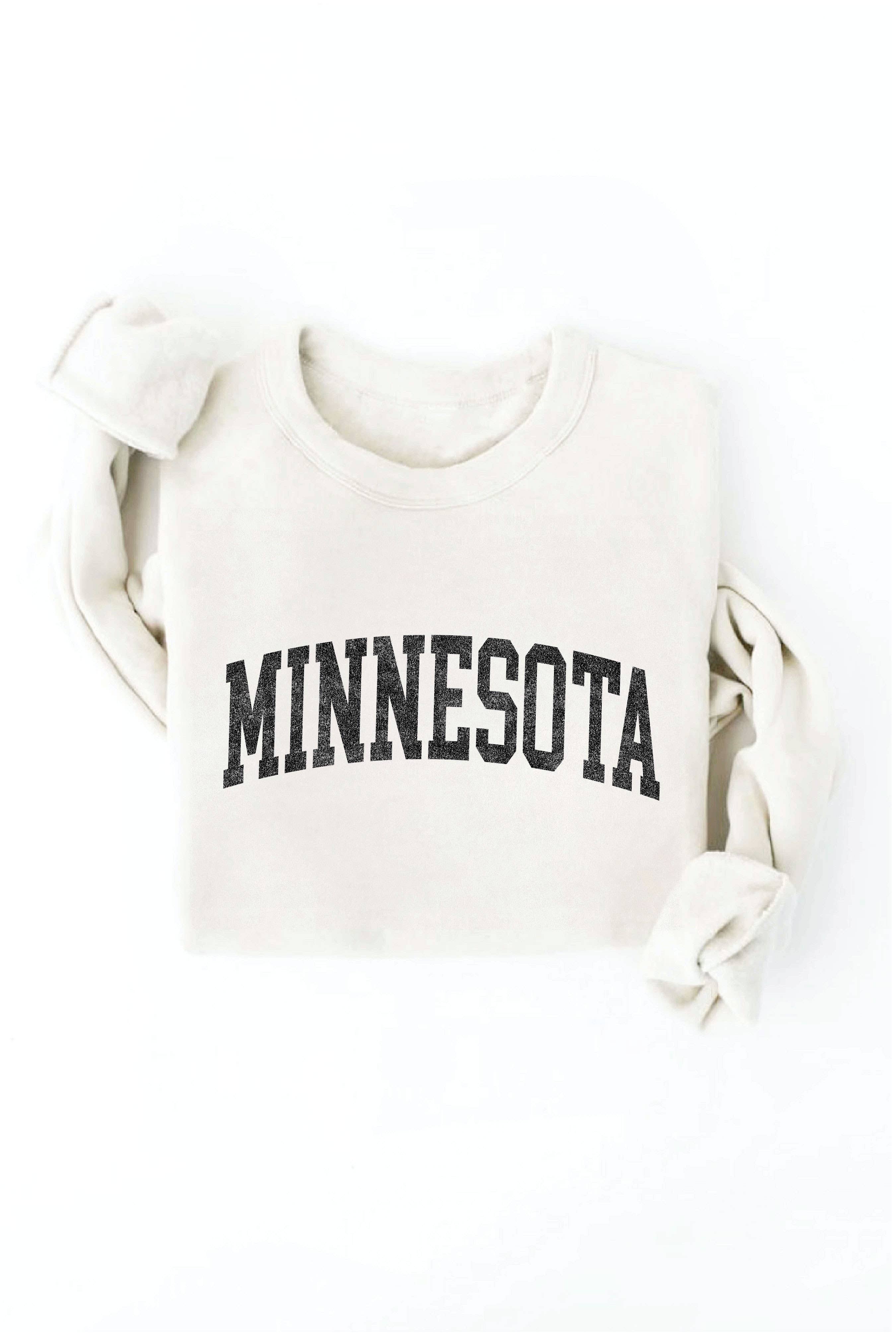 OAT COLLECTIVE - Wholesale Graphic Sweatshirt - Women's - MINNESOTA  Graphic Sweatshirt3