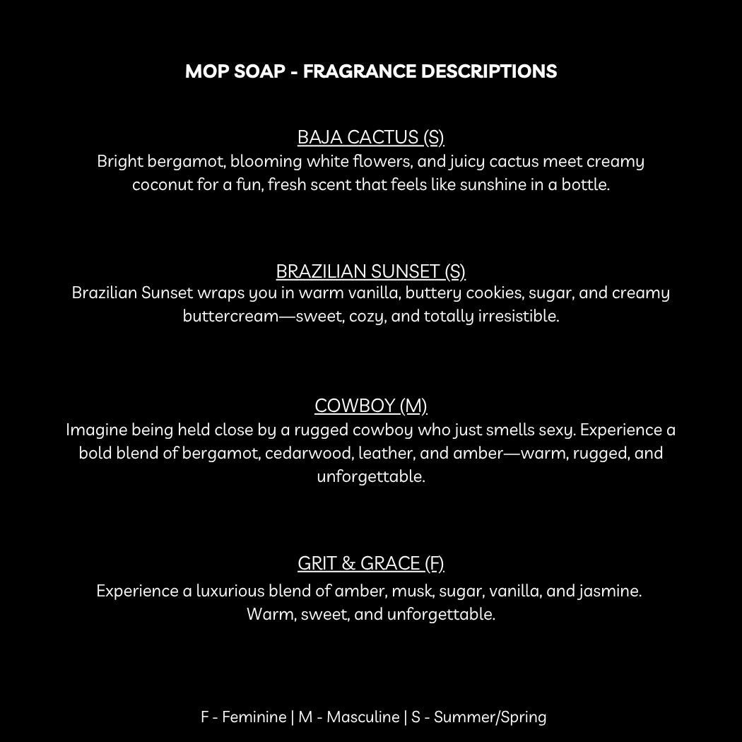 Waterville Candle Co - Wholesale Multi-Surface Cleaner - Mop Soap - Concentrated