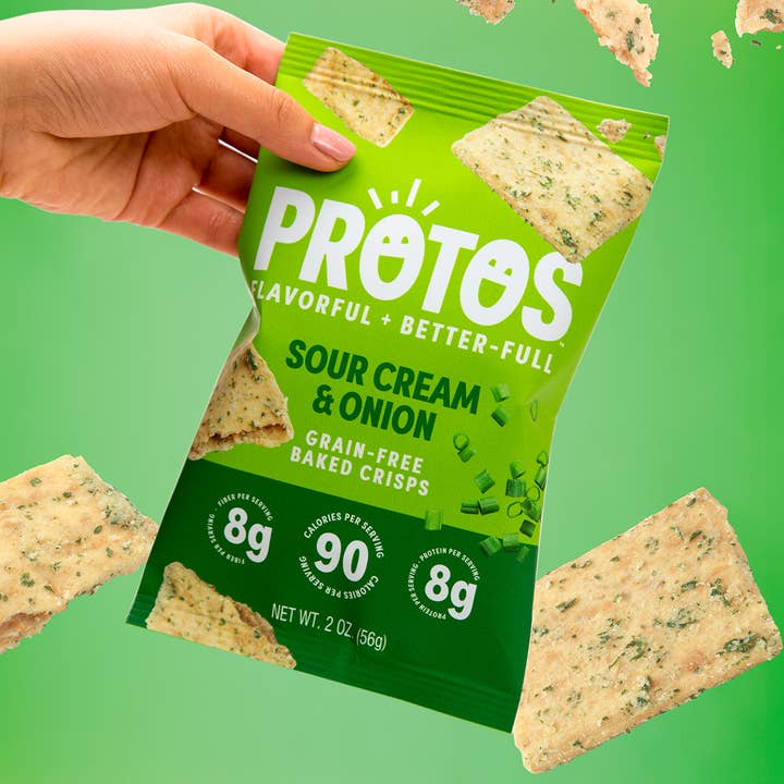 Protos - Wholesale Puffed Snack - Sour Cream & Onion2