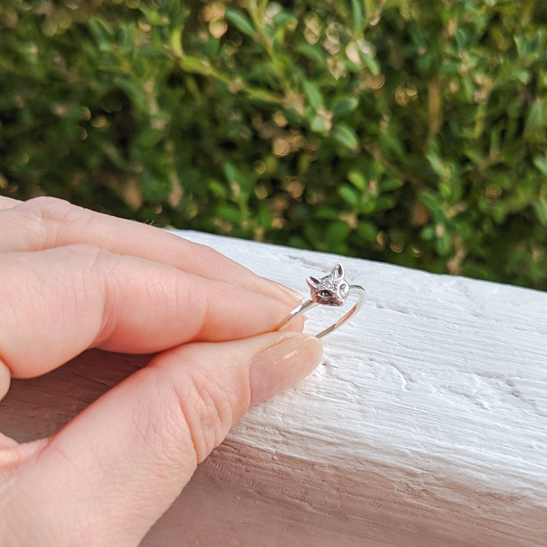 The Green Gecko - Wholesale Cocktail/Statement Ring - Foxy Ring in Sterling Silver1