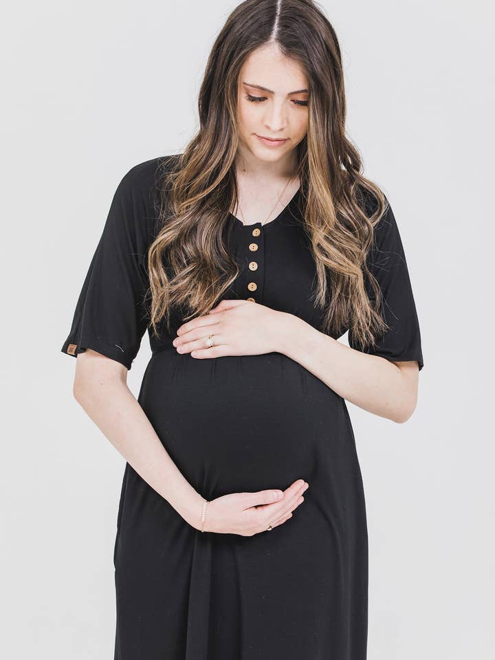 Papillon Bebe - Wholesale Nursing Dress - Maternity - Women's Gown | Nursing dress, maternity dress, nightgown