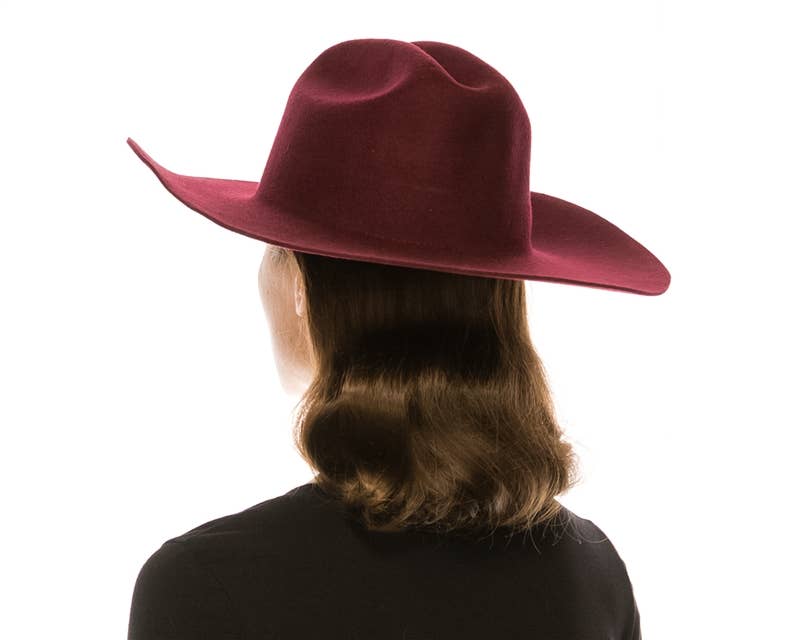 DNMC - Wholesale Cowboy Hat - Women's - Premium Australian Wool Cattleman Cowboy Hat-Fashion Colors3