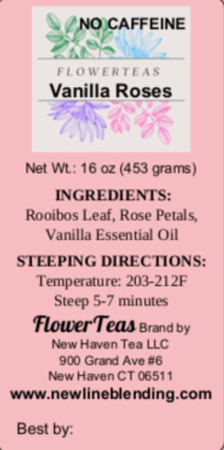 FlowerTeas – Engroshandel Løs te – Løsbladet te i løs vægt 1 lbs Kommerciel brygning Fødevareservice41