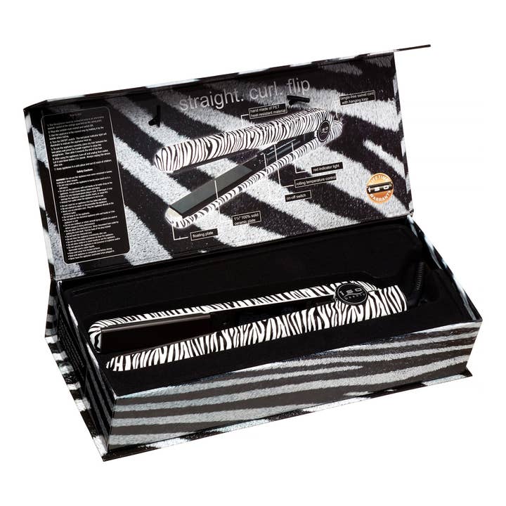 ISO Beauty - Wholesale Straightener/Flat Iron - Spectrum Pro Lt. Ed. White Zebra 4