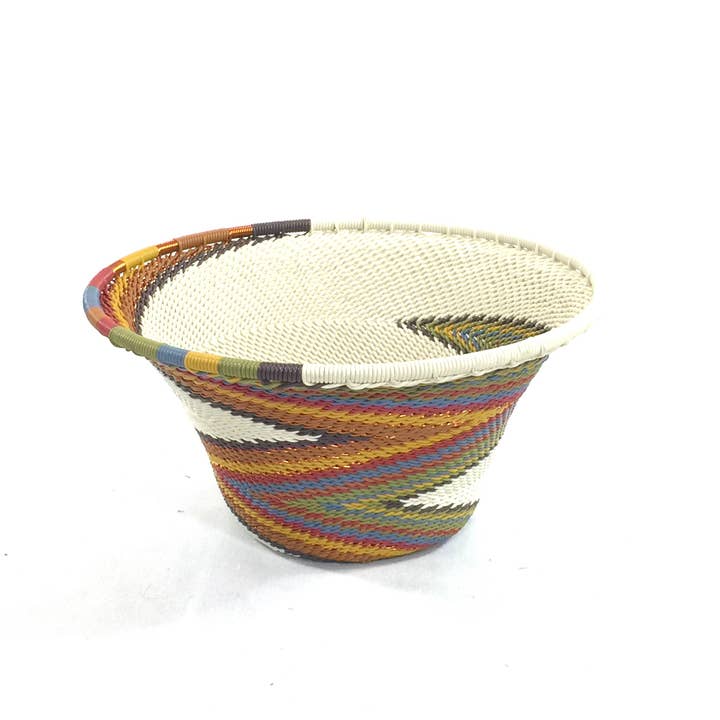 Bridge for Africa - Wholesale Decorative Plate/Dish/Bowl - TW Collection - White Desert7