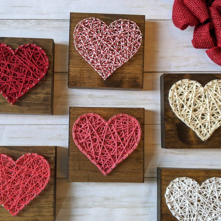 Knotted Bug - Wholesale Wall Accent - Heart String Art