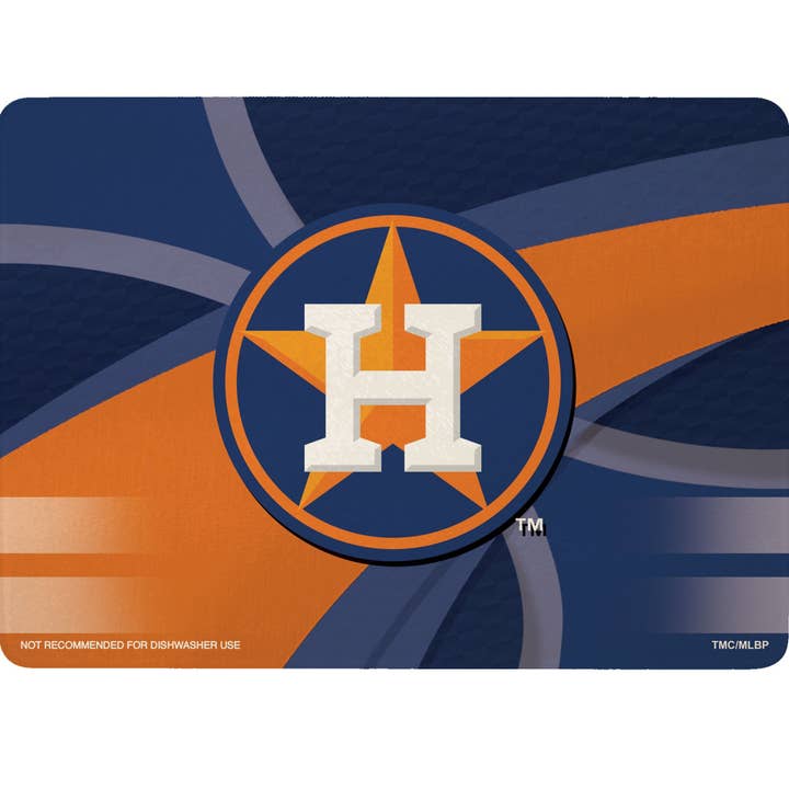 Carbon Fiber Cutting Board, Houston Astros for wholesale by The Memory Company