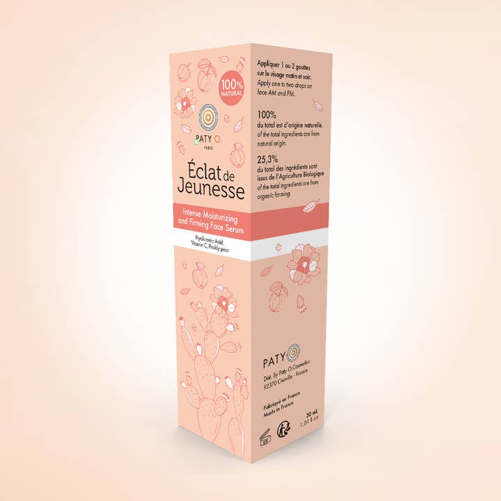 100% natural face serum - Vitamin C+ A. Hyaluron for wholesale by Paty O. Paris