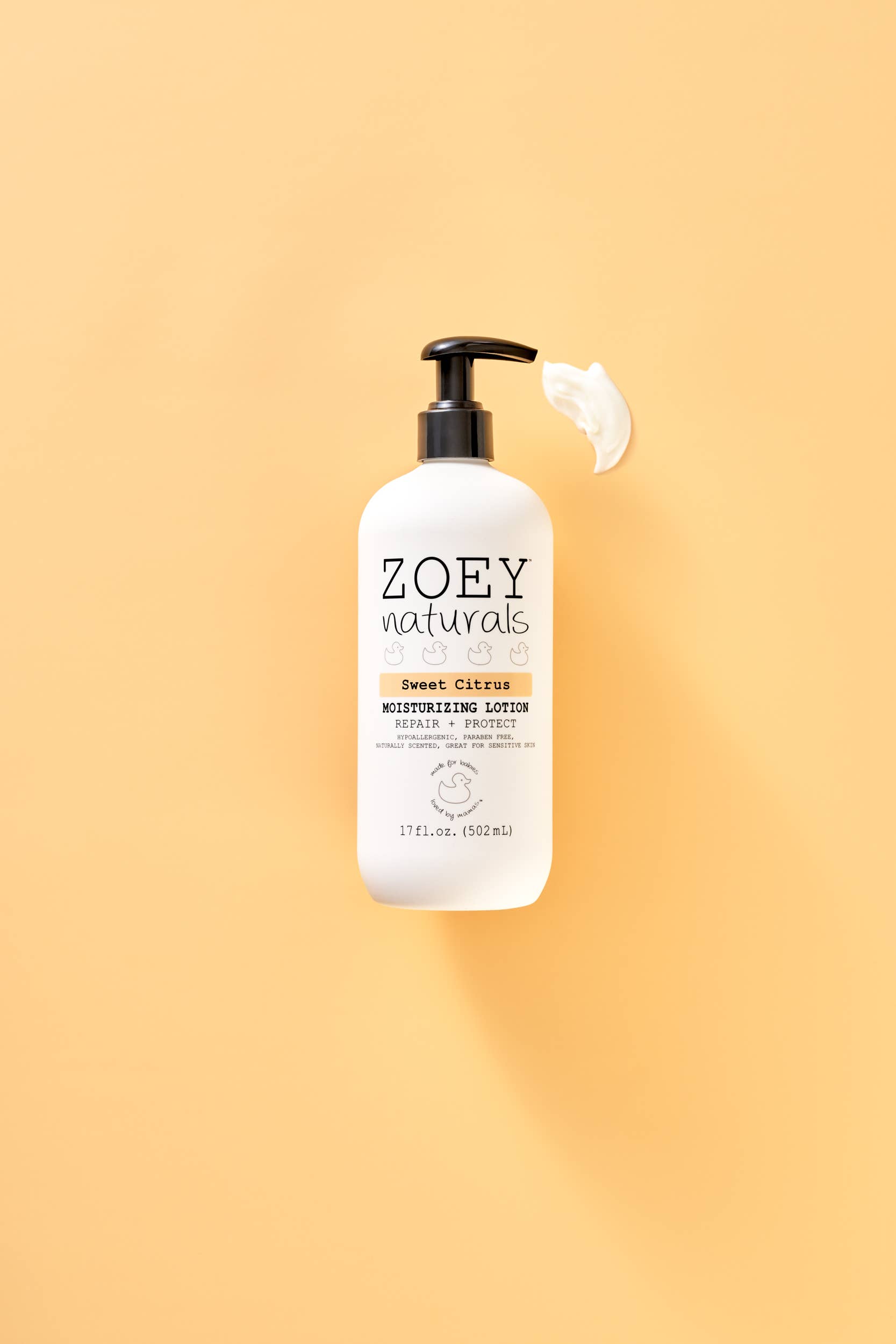 Zoey Naturals - Wholesale Body Cream/Lotion - Baby - Sweet Citrus Moisturizing Lotion - 17oz4