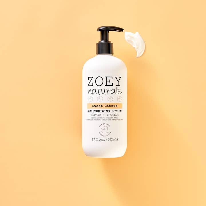 Zoey Naturals - Wholesale Body Cream/Lotion - Baby - Sweet Citrus Moisturizing Lotion - 17oz4