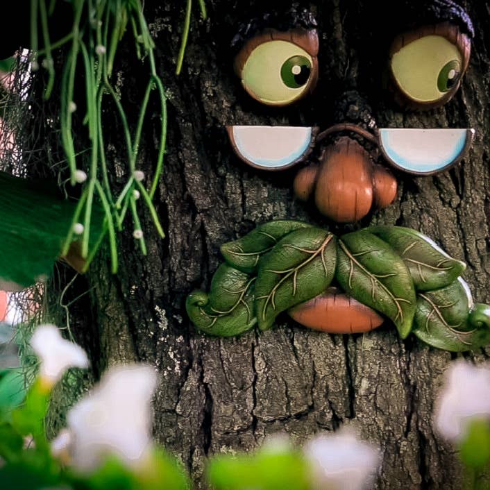 Tree Poetry - Wholesale Outdoor Ornament/Decor - Tree Face Decor Outdoor – Tree Hugger Yard Art Garden Decor