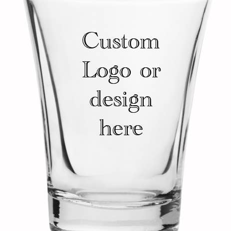 The Buffalo Works - Wholesale Shot Glass - Custom 2 oz. Shot glass - Ann's Giftshop