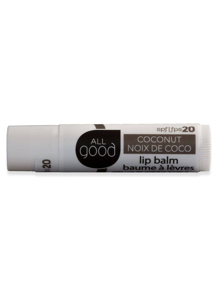 All Good Body Care - Wholesale Lip Balm - Coconut SPF20 - 18 Count Counter Display1