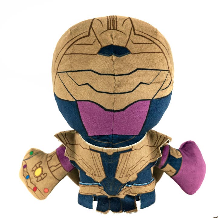 Uncanny Brands - Wholesale Stuffed/Plush Toy - Kids & Baby - Bleacher Creatures Marvel Thanos 8" Kuricha Sitting Plush