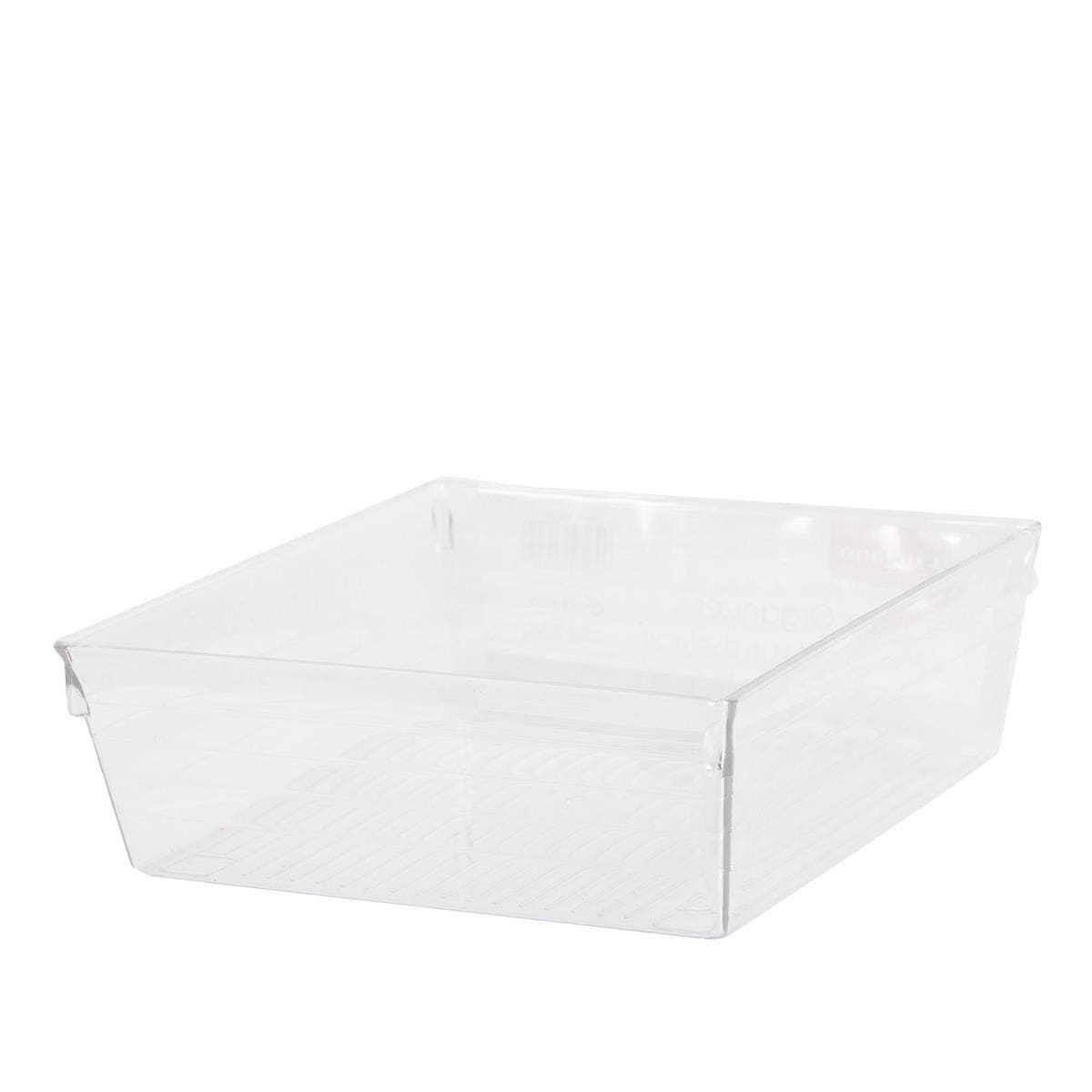 Luciano Gourmet - Wholesale Food Storage Container - Luciano  Clear Plastic Drawer Organizer- Two sizes0