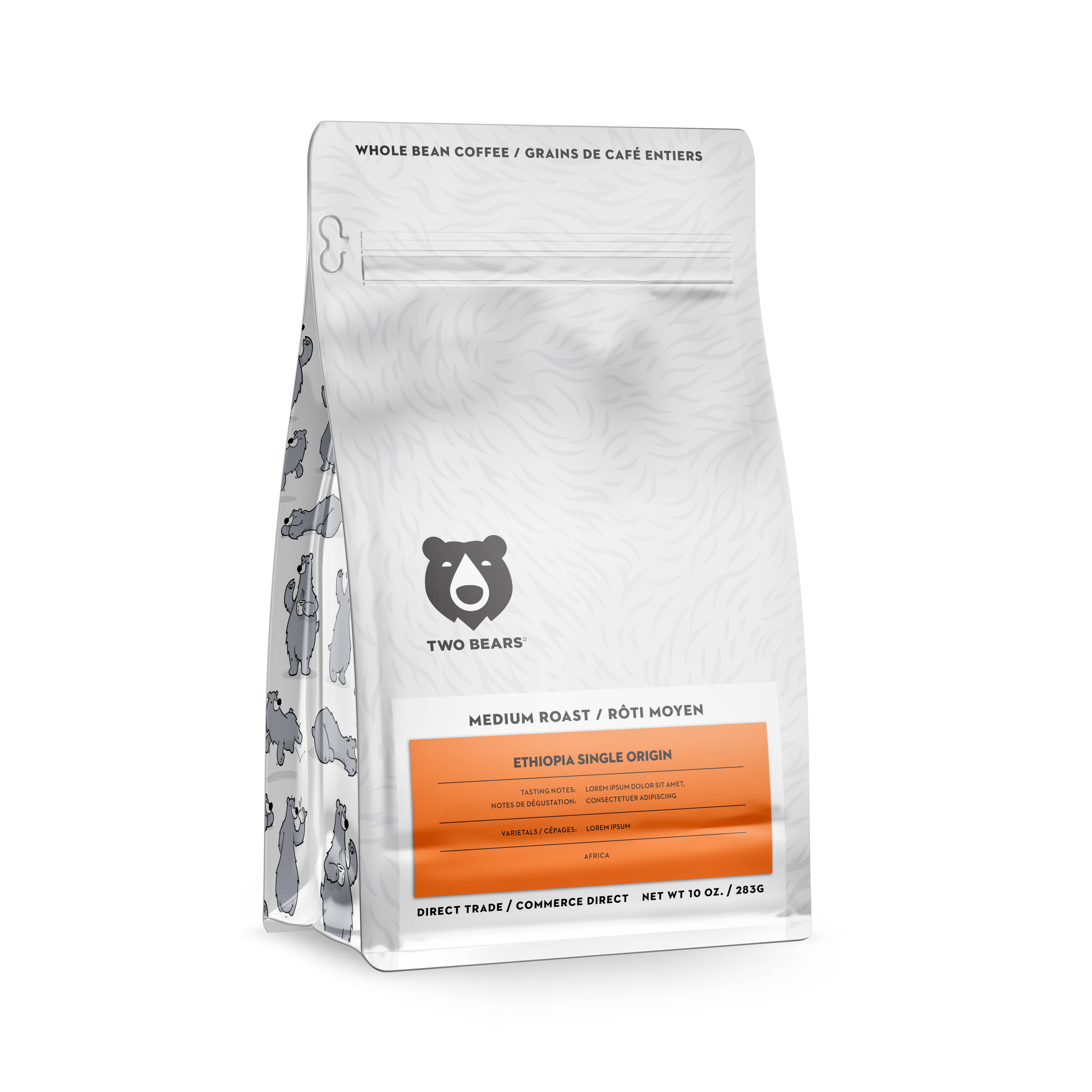 Two Bears - Wholesale Coffee beans - Ethiopia Shakiso