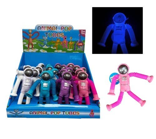 Handee Products - Wholesale Light-up toy – Kids & baby - Astronaut Light-up Pop Tubes